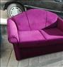 صندلی راحتی  ، فروش کاناپه دونفره تختخواب شو درحد نو