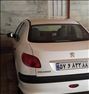 پژو 206 SD V8 سفید فول