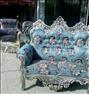 صندلی راحتی  ، مدل سلطنتی تک گل ۷نفره باجلومبلی