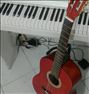 گیتار رز مدل 08 قرمز با کاور